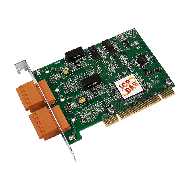PISO-CAN200U-T 2-Port Isolated CAN 2.0A/2.0B Universal PCI Card