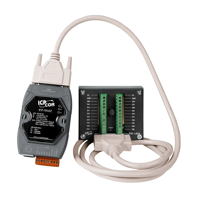 ET-7018Z/S2 Ethernet I/O Module with 10-ch Thermocouple Input, 6-ch DO
