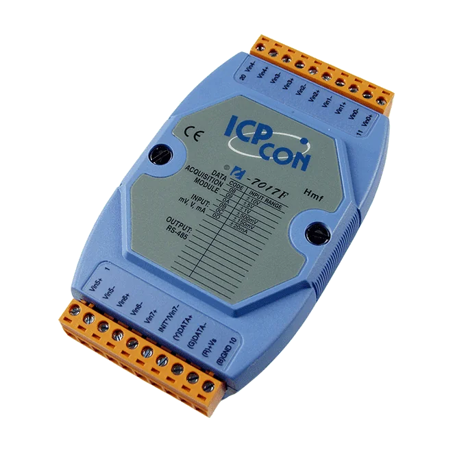I-7017F 8-ch Analog Input Module, Fast Sampling, DCON RS-485