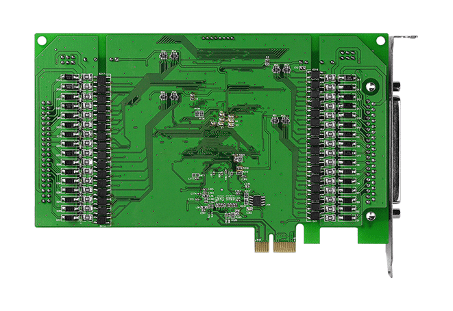 PEX-P32C32 PCI Express Isolated DI/DO Board, 32-ch DI and 32-ch NPN DO
