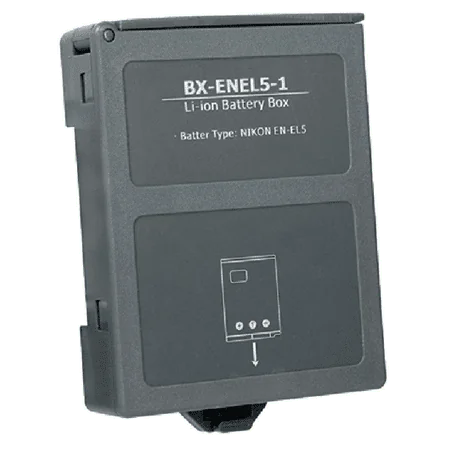 BX-ENEL5-1 Battery Box for Nikon ENEL5, DIN-Rail Mount, 15 cm Cable