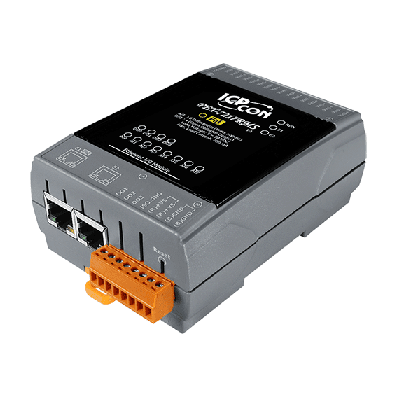 PET-7217RMS PoE Ethernet I/O Module, 8-ch True RMS AI, 4-ch DO