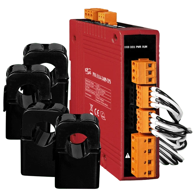 PM-3114-240P-CPS CANopen Single-Phase Power Meter, 4 Loops, 200 A CT