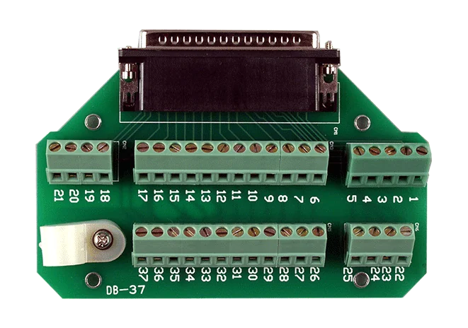DB-37 DB37 to Screw Terminal Board, 37-pin D-sub, 5.08 mm Pitch