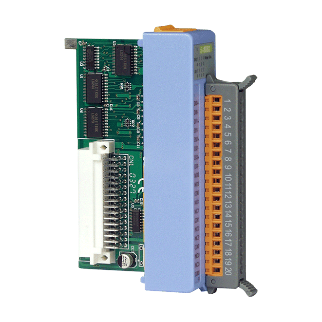 I-8063 Isolated DI and Form C Power Relay Module, Blue Cover