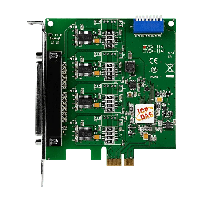 VEX-114 PCI Express Serial Communication Board, 4 x RS-232