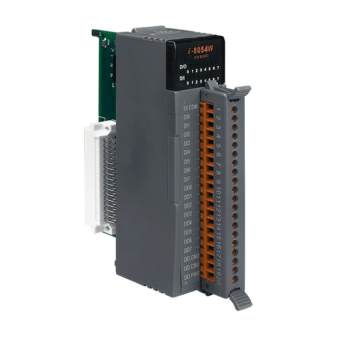 I-8054W-G 8-ch Isolated DI and 8-ch Isolated Sink DO Module