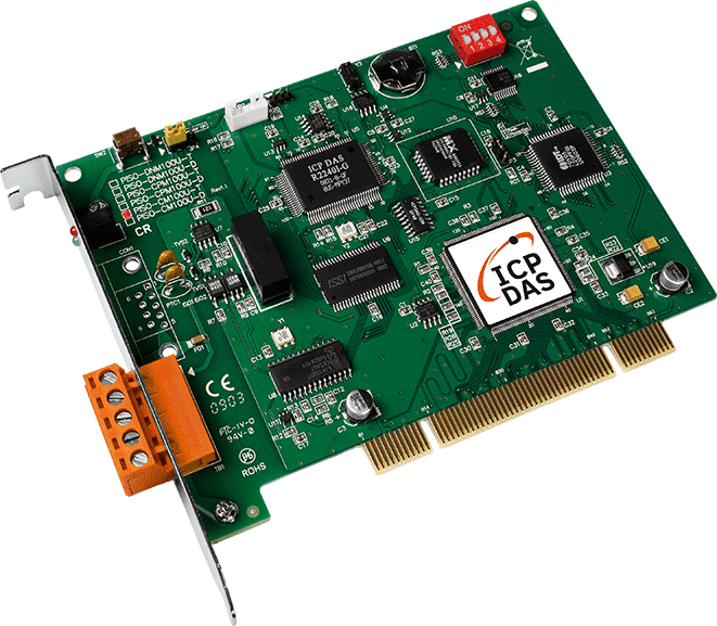 PISO-CM100U-T Programmable 1-Port CAN Universal PCI Card, 5-Pin Terminal