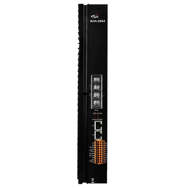 iKAN-208A Double-Row LED Message Display, 8/4 Characters per Row, Modbus
