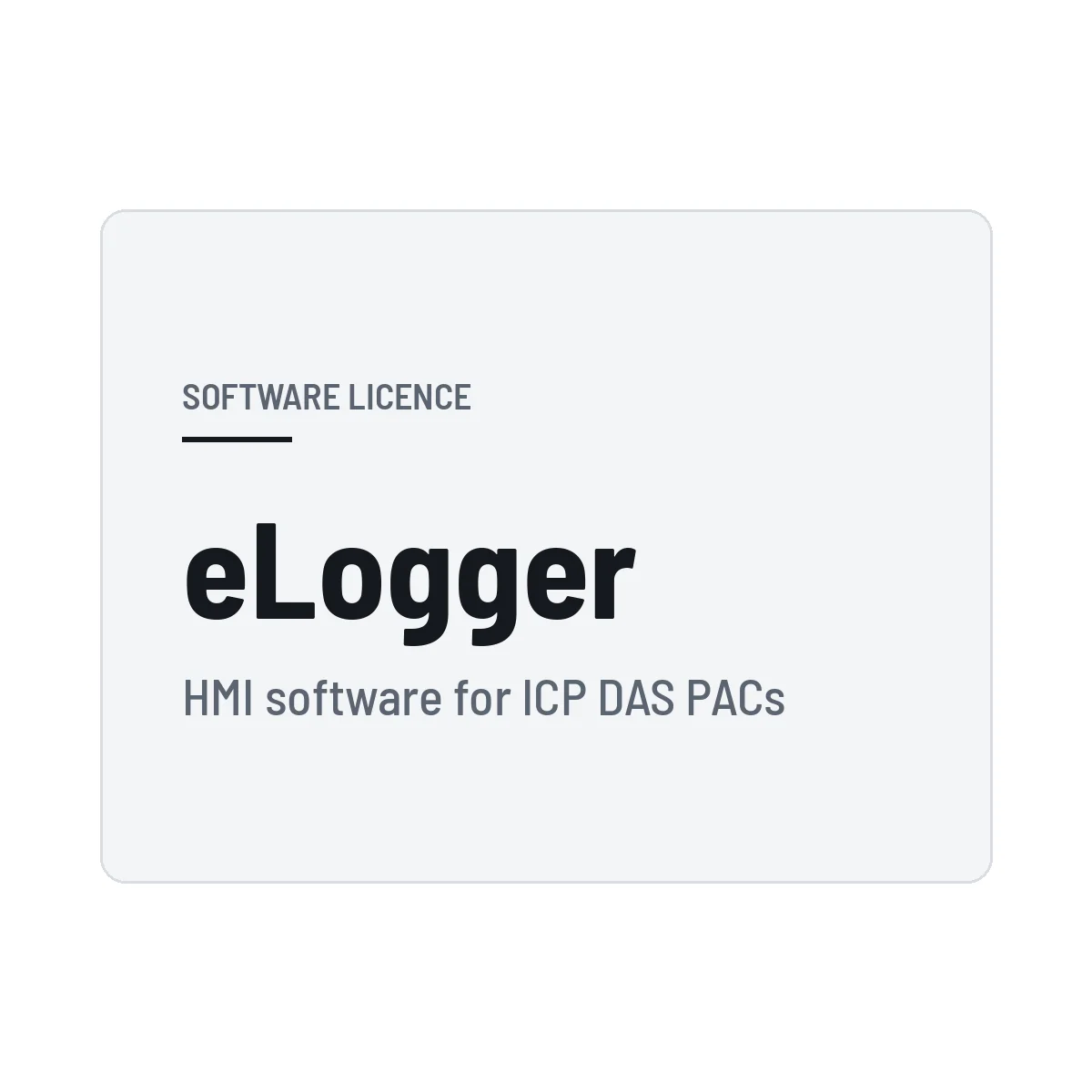 eLogger-CE300R eLogger 300 tags for Runtime PAC Version (WinCE7)