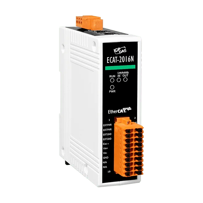 ECAT-2016N EtherCAT SubDevice I/O Module, 1-ch 16-bit Strain Gauge Input