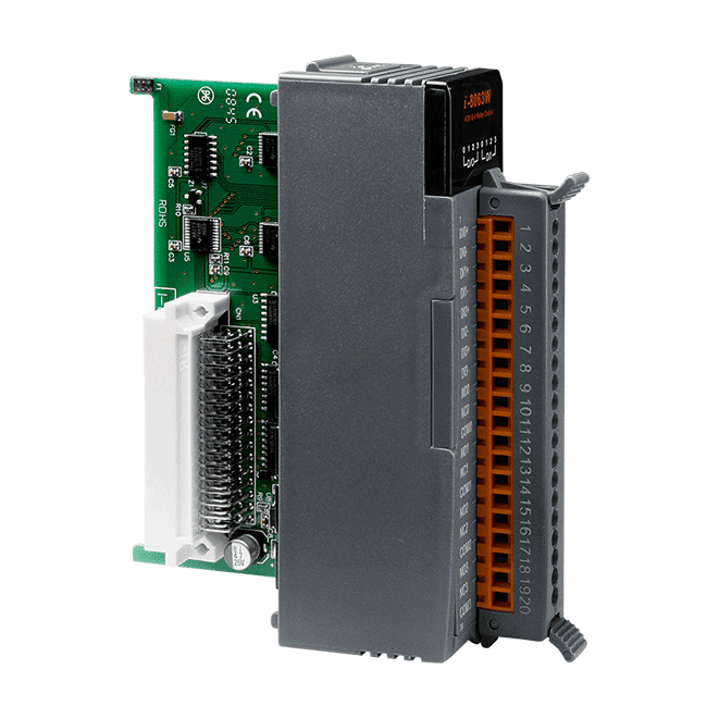 I-8063W-G 4-ch Isolated Wet DI and Form C Power Relay Module