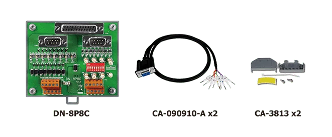 DN-8P8C-CA DAQ Daughter Board, 8-ch Digital Output and 8-ch Counter Input