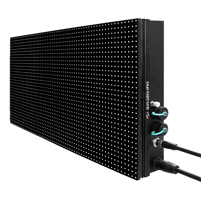 iKAN-208A-IP65 Industrial LED Message Display, 8/4-Character per Row