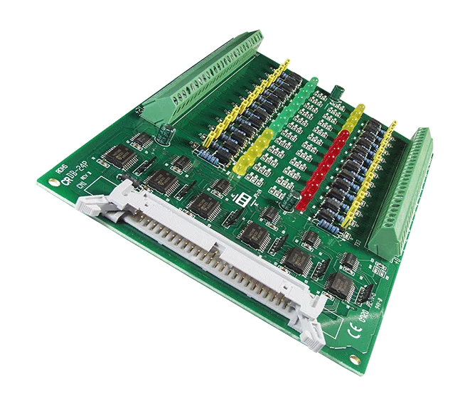 DB-24P/DIN 24-ch Optically Isolated Digital Input Daughter Board