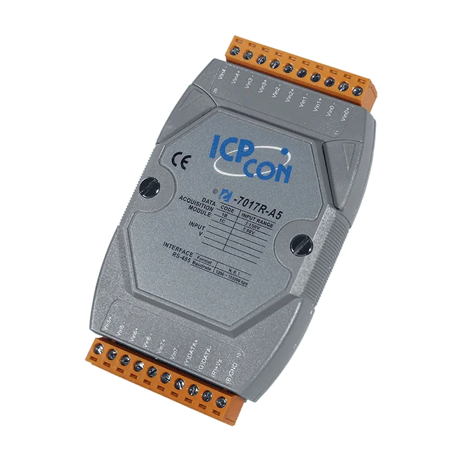 I-7017R-A5-G 8-ch High Voltage AI Module, ±50 V / ±150 V, DCON RS-485