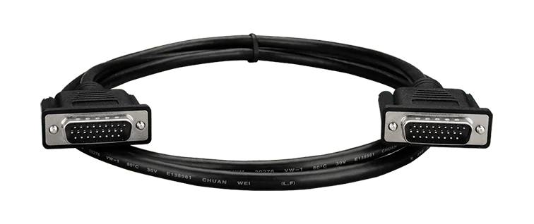 CA-2615M HD DB26 Male to Male cable, 1.5M, 180°