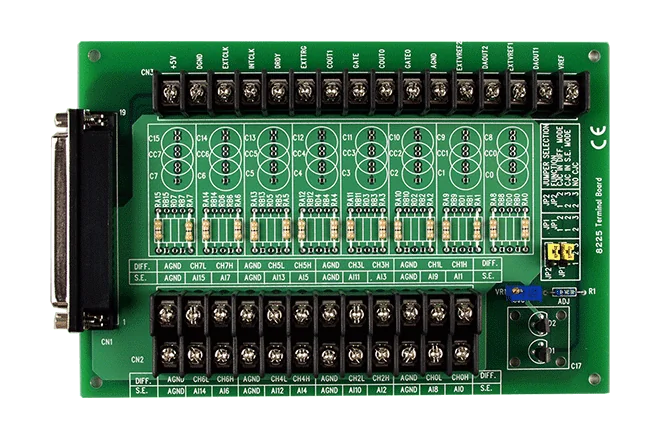DB-8225/2/DIN DB37 to Screw Terminal Board, DIN-rail, for A-82X/PCI-1800U