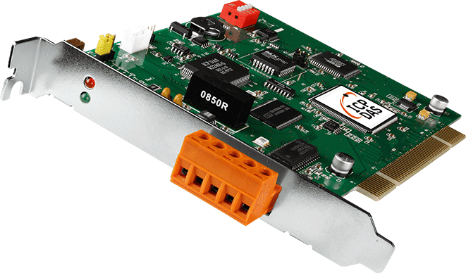 PISO-CM100U-T Programmable 1-Port CAN Universal PCI Card, 5-Pin Terminal