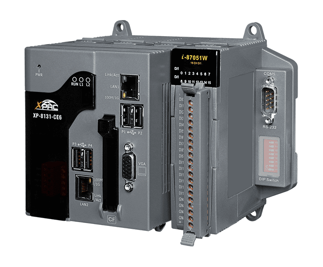 XP-8131-CE6 1-Slot Standard PAC with x86 CPU and WinCE 6.0