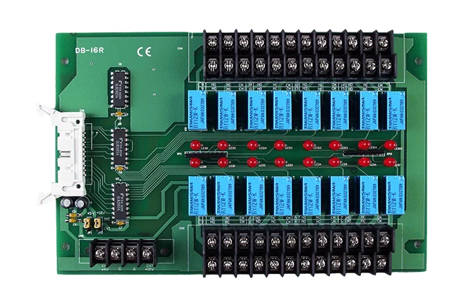 DB-16R 16-ch Form C Relay Output Daughter Board for 20-pin DAQ Connector