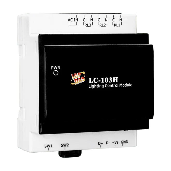 LC-103H Lighting Control Module, 1-ch AC Digital Input and 3-ch Relay Output