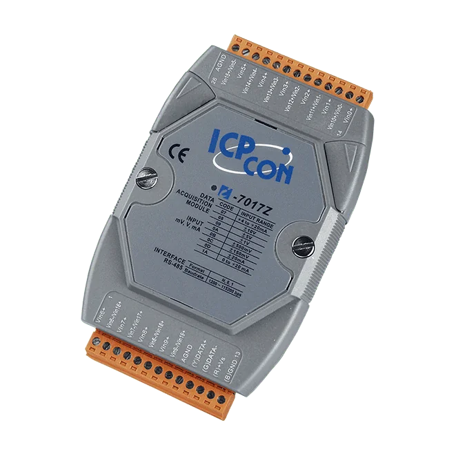 I-7017Z-G 10/20-ch Analog Input Module with High Voltage Protection, DCON