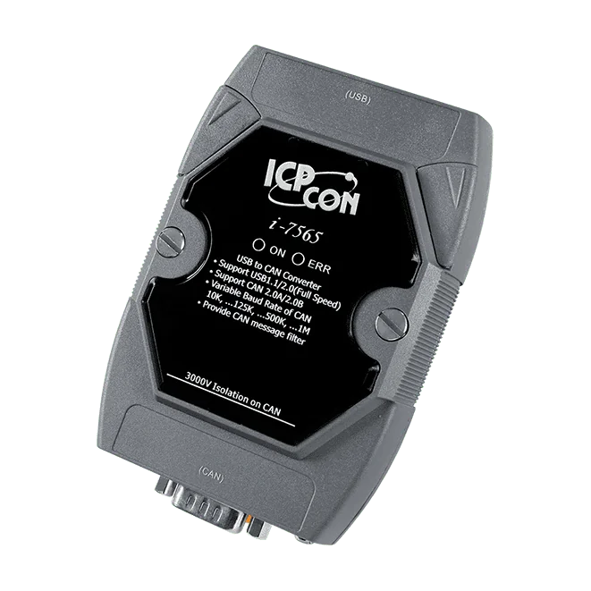 I-7565-G Intelligent USB to CAN Converter, 3000 Vrms Isolated CAN Port