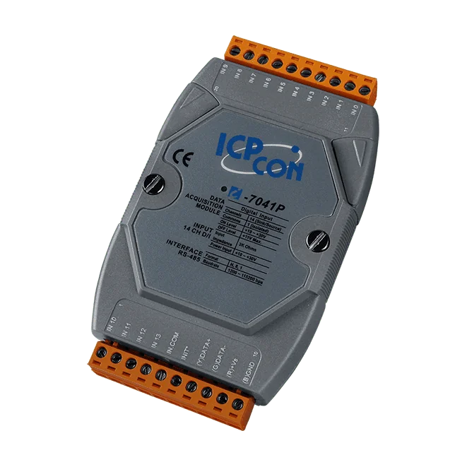 I-7041P-G 14-ch Isolated Digital Input Module, DCON RS-485
