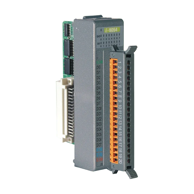 I-8054-G 8-ch Isolated Digital I/O Module with 16 LED Indicators