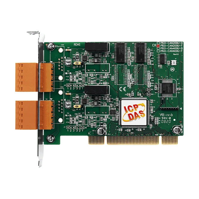 PISO-CAN200U-T 2-Port Isolated CAN 2.0A/2.0B Universal PCI Card