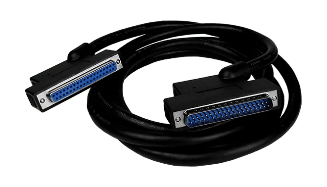 CA-3720AM DB37 Male to Female, with Molded Cable, 45º, 2M