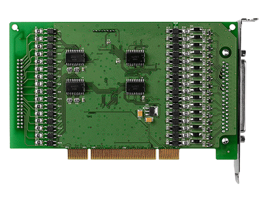 PISO-1730U Universal PCI Isolated DI/DO Board, 32-ch DI and 32-ch NPN Sink DO