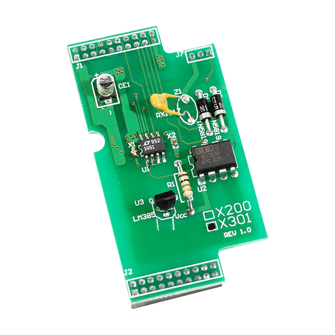 X301 X-board, 1-ch 12-bit Analog Input and Output for I-7188XC