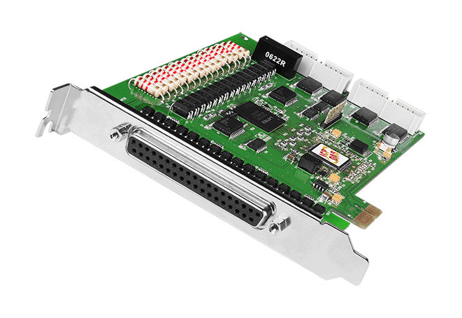 PEX-730 PCI Express Digital I/O Board, 32-ch Isolated DI/DO (NPN Sink)