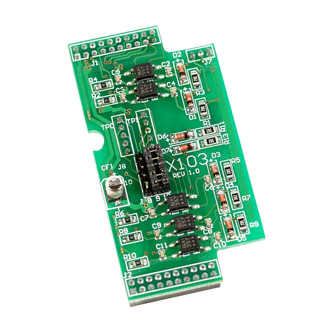 X103 X-Board 7-Channel Isolated Digital Input Module for I-7188XC